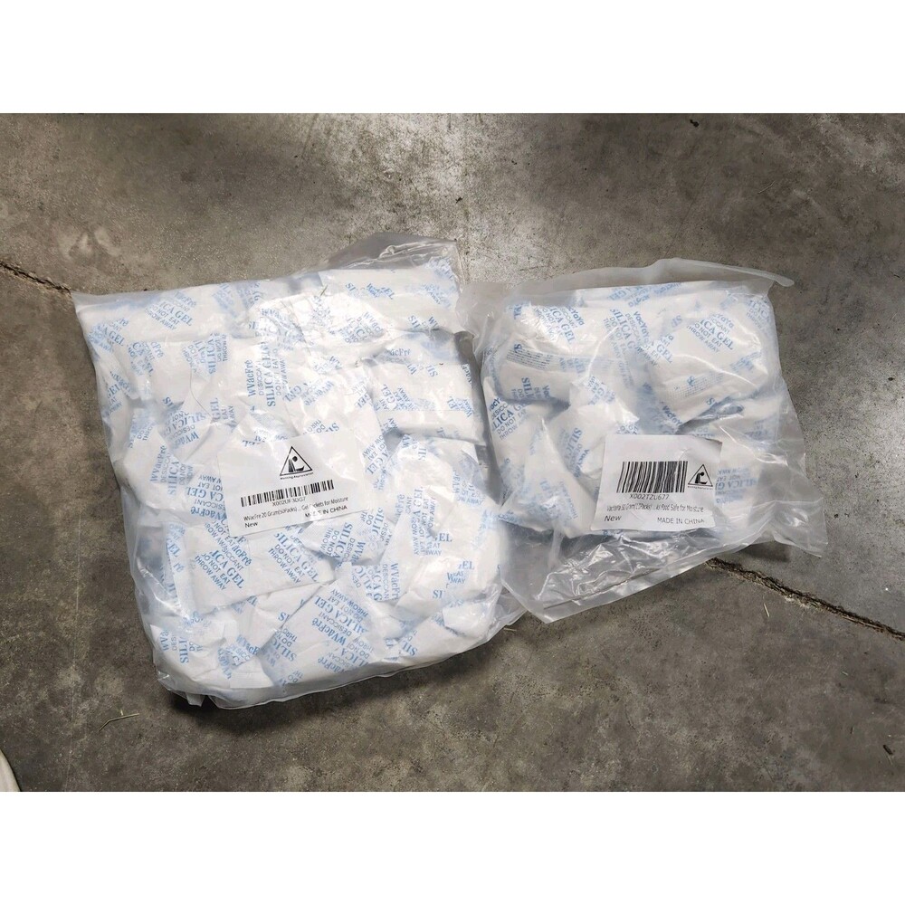 Silica gel packets 20 and 50 Gram